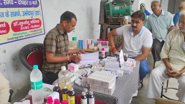 Support NDF to Organize 30 Free Health Camps in Mainpuri, Uttar Pradesh
